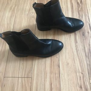 Mango Leather Chelsea Boots